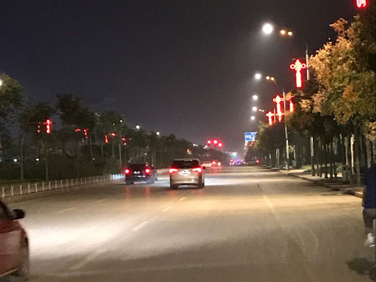 菏澤市鄆城縣水滸路、金河路照明改造